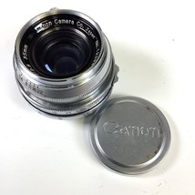 Vtg Wide Angle Canon Lens Serenar 35mm f2.8  1:2.8 Screw Mount w/Caps - $165.00