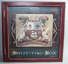 Shut-The-Box Front Porch Classics 2004 Bookshelf Edition Wooden Dice Game - £11.73 GBP