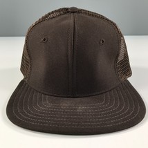 Vintage Braune Truckerhut Jungen Jugend Größe Netz Rücken New Era pro Mo... - $14.88 CAD