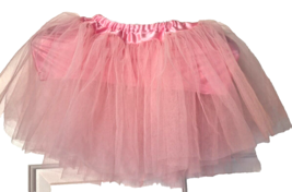 Kirei Sui Solid Color Tutu Skirt Ballet Dress Girls 2 Layer Petticoat - £6.73 GBP