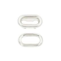 Fujiyuan 500 Sets Oval Shaped Metal Eyelets Grommet with Washers 4mm 3/16&quot; X 7mm - $8.38