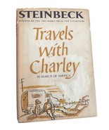 Travels With Charley In Search of America 1962 John Steinbeck HCDJ 1st E... - £94.27 GBP