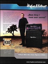 Rush Alex Lifeson Signature Hughes &amp; Kettner Tri-Amp MK II ad 2005 advertisement - £3.33 GBP