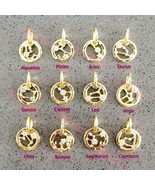 2023 Release14k Gold-plated Zodiac Sign Dangle Charm For Moments Bracelet - $23.59 CAD