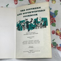 Vintage 1956 The Southern and Southwestern Cookbook Culinary Arts Institute - £10.21 GBP