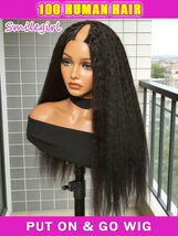 230% Density Kinky Straight V Part Wig 18inches 200 Density United States - $138.60