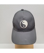 Sonoma Womens Gray Adjustable Baseball Cap Yin Yang Embroidered Hat Summer - $269.22 MXN