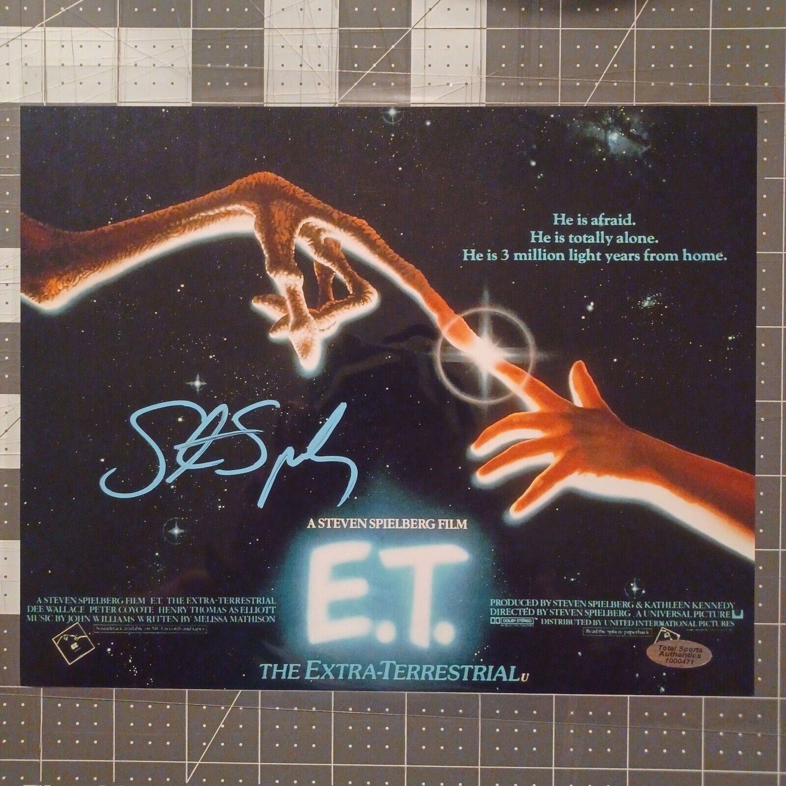Steven Spielberg Auto Signed Autographed 8x10 E.T Extra-Terrestrial COA - $232.58
