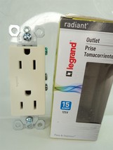 Pass &amp; Seymour Outlet Receptacle - Almond - 15A 125V  - £3.98 GBP