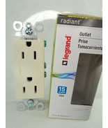 Pass &amp; Seymour Outlet Receptacle - Almond - 15A 125V  - £3.73 GBP