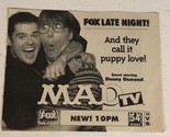 Mad Tv Guide Print Ad Donny Osmond Fox TPA21 - £4.64 GBP