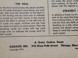 Vintage 1973 Cadaco Oh Hell Card Game - $44.54