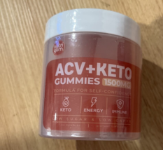 Keto ACV Gummies 1500 mg 60 Gummies -2 per Serv EXP 4/25 NEW - $21.48