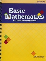 Abeka Basic Mathematics in Christian Perspective Solution Key 4th edition - £15.72 GBP