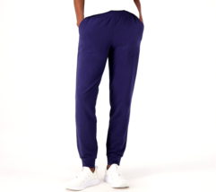 Sport Savvy French Terry Jogger, Pockets- Navy, Petite Small - £18.20 GBP