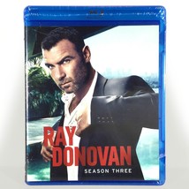 Ray Donovan - Season 3 (3-Disc Blu-ray Set, 2016) Brand New !   Liev Schreiber - £16.86 GBP