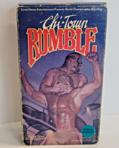 NWA WCW Chi-Town Rumble 1989 VHS Crockett Sting Heyman Cornette Tested - £27.09 GBP