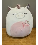 Squishmallow 16&quot; &quot;Raquel the Alicorn&quot; Valentine&#39;s Gift Plush Soft Stuffe... - $40.60 CAD
