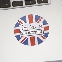 London Craftwork Water Sticker BROMPTON folding bike 5x5cm Gift Decal Un... - $16.14