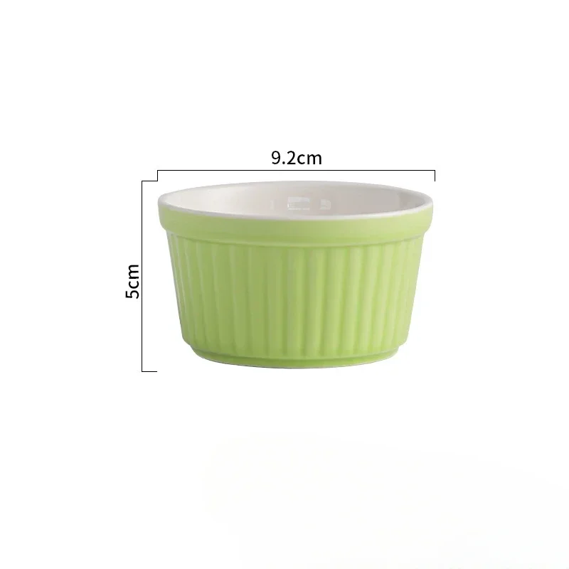 Ceramic Shufulei Baking Bowl High Temperature Resistant Diameter: 9cm Gr... - $9.74 CAD