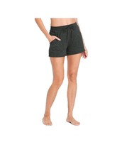 Stars Above Women&#39;s Beautifully Soft Fleece Lounge Sleep Shorts (Charcoal, 2XL) - £22.37 GBP