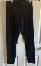 Lululemon Ca 35801 Rn 106259 Leggings Size 6 PRINT BLACK NWOTS - £39.56 GBP