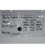 Presto Cooker OVERPRESSURE PLUG #82117 PE3 PE6 PA4 PA4H PA6 PS4 C13 C17 ... - $13.54 CAD