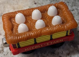McColl&#39;s Farm Thomas the Train Egg Cargo Car Diecast Plastic Tender Take... - $12.50