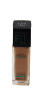 Maybelline Fit Me Matte Plus Pore Less Foundation #124 Soft Sand 1 fl oz - $7.91