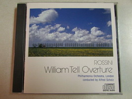 William Tell Overture Rossini Philharmonia Orchestra Alfred Scholz Japan Cd Oop - £11.62 GBP