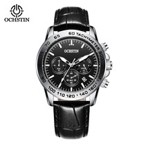  Men&#39;s Quartz Watch - Waterproof Chronograph Wristwatch LK733987874409 - £30.11 GBP