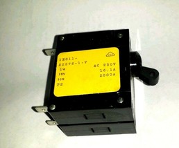 IEG11-22276-1-V Airpax 17 Amp 2 pole panel mount Circuit Breaker 320-154... - $28.06