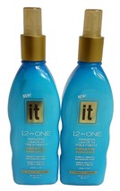 2X IT 12 In One Amazing Leave In Treatment Keratin Enriched 10.2 Oz. Each  - £19.61 GBP