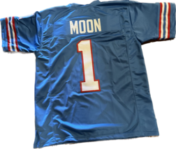 Unsigned Custom Stitched Warren Moon #1 Houston Oilers Jersey-XL - £55.81 GBP
