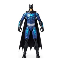 DC Comics Batman 12-inch Bat-Tech Batman Action Figure (Black/Blue Suit), Kids T - £16.77 GBP