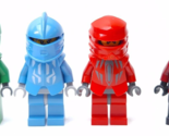 Lego Knights Kingdom II Minifigure Lot Shadow Knight Red/Green/Blue - £19.81 GBP
