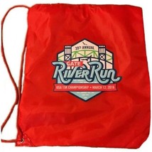 Gate River Run Drawstring Backpack Red Jacksonville FL 15K Championship ... - £9.39 GBP