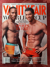 VANITY FAIR June 2010 Didier Drogba Cristiano Ronoldo Tiger Woods Emma Watson - £12.09 GBP