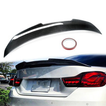 Fit 2014-2020 BMW F33 F83 M4 Convertible Real Carbon Fiber Psm Trunk Spoiler - £116.93 GBP