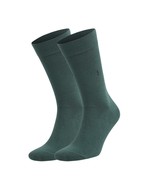 AWS/American Made Dark Green Dress Socks for Men Bamboo Crew Socks 1 Pair - $181.73 MXN