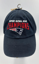 2018 ‘47 Super Bowl 53 LII New England Patriots Champions Blue hat Large - £9.28 GBP