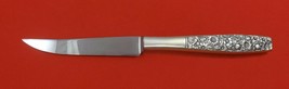 Contessina by Towle Sterling Silver Steak Knife Serrated HHWS Custom 8 1/2&quot; - £62.17 GBP