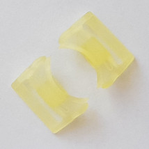 Casio Genuine Factory Baby G Strap Cover End Piece Yellow BG-340SV-2V 2pcs - £22.86 GBP