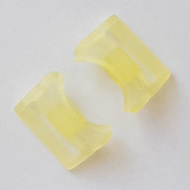 Casio Genuine Factory Baby G Strap Cover End Piece Yellow BG-340SV-2V 2pcs - £22.83 GBP