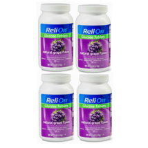 Relion Glucose Natural Grape Flavor, 50 Chewable Tablets (Pack of 4) - £28.71 GBP