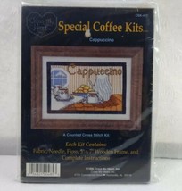 1996 CROSS MY HEART - Special Coffee Kits Cappuccino CSK-417 Cross-Stitch  - $9.90