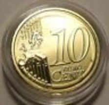 Rare Ireland 2007 Encapsulated Cameo Proof 10 Euro CENTS~5K Minted - £14.10 GBP