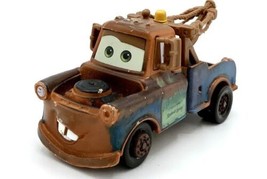 Disney Pixar Cars Mater Diecast Lenticular Eyes | Brown Tow Truck | 3.5&quot; - £3.14 GBP