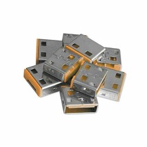 LINDY USB Port Blocker (without key) - Pack of 10 Colour Code: Orange  - $34.00