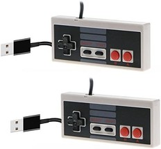 2 Packs Usb Controller For Nes, Classic Usb Famicom Game Gaming Controller - £25.53 GBP